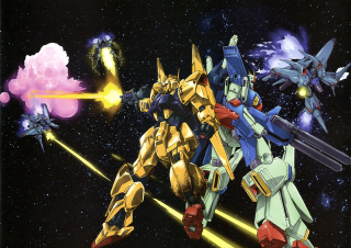Illustration for article titled The Visually Stunning (Non-Gundam) Mobile Suits of Gundam